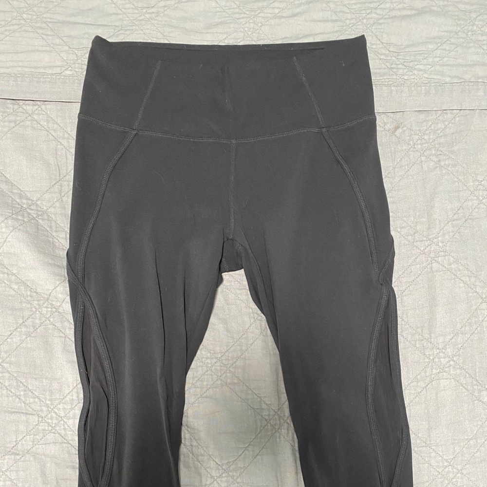 black athleta leggings